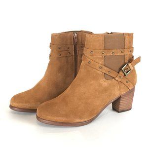 Size 7.5 Matisse Camryn Suede Studded Ankle Boots